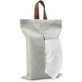 thumbnail image 1 of Cotton Tissue Box, Hanging Tissue Box, Paper and Roll Storage Box, Tissue Case for Kitchen, Bedroom, Washroom, Car, 1 of 5