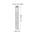 thumbnail image 2 of Uxcell 12 Grams  Metal Dart Replacements Barrel, Silver Tone 6Pcs, 2 of 6