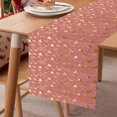thumbnail image 6 of SLYNSHome Christmas Table Runner,Red Gold Snowflake Reindeer Table Flag, Elegant Nylon Yarn Holiday Table Decor For Party Dining Gathering Home Festive Decoration, 6 of 6