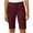 Z1 Wine, variant on Yievot Womens Bermuda Shorts High Waisted Pull On Knee Length Office Business Casual Shorts