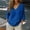 Blue, variant on Linen Blouses for Women Dressy Casual Gauze Tunic Tops for Women Plus Size Linen Tops Linen Clothing for Women Women's Linen Blouses Fun Summer Tops Women Linen Shirt Womens Linen Tops