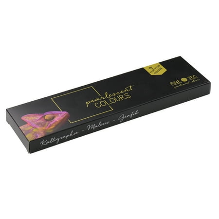 UPC: 4251402601036 | Finetec Watercolor Metal Tin Set 6-Colors Pearlescent Warm Set