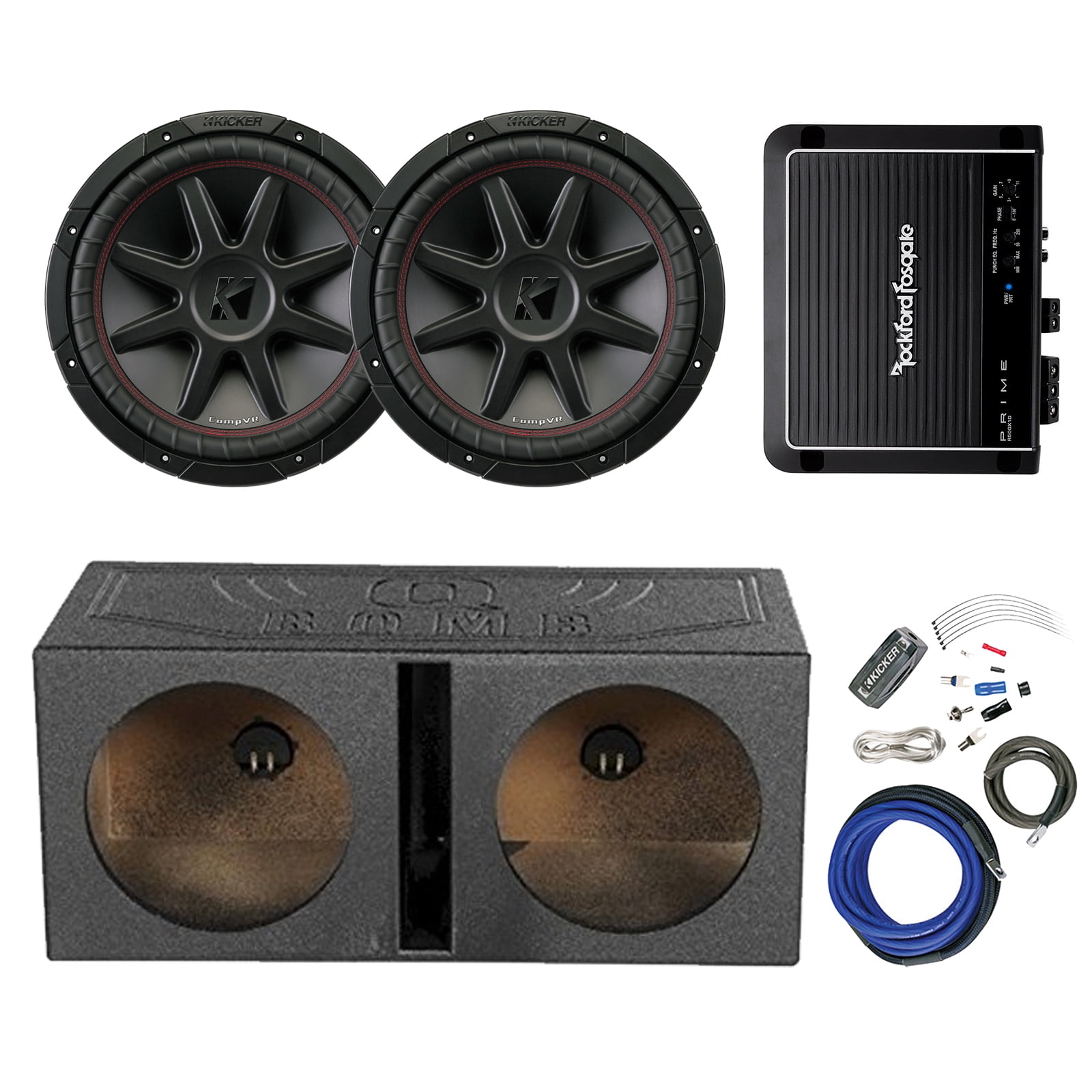 Kicker Cvr 10 2 Ohm Wiring : Kicker 07cvr102 07cvr10 2 10 Dual 2 Ohm
