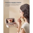 thumbnail image 4 of Estuche de viaje para joyas SONGMICS HOME con espejo 10,5 x 20,5 x 6 cm, 4 of 6