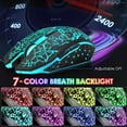 thumbnail image 4 of T3 Wireless Gaming Keyboard and Mouse Combo Rainbow Backlight Rechargeable Mouse for Computer, 4 of 11