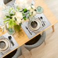 thumbnail image 5 of Floral Placemats Set of 4 Rectangle Table Mats Washable Heat-Resistant Place Mat for Kitchen Dining Table Decor Indoor Outdoor, 5 of 5