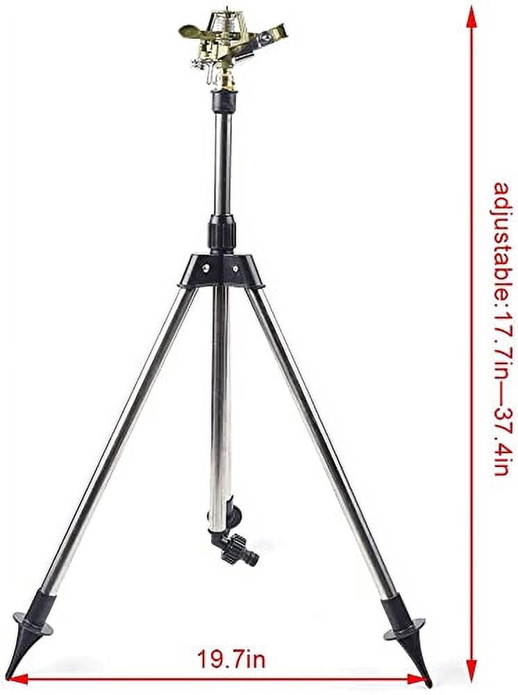 DNYSYSJ Agriculture Irrigation Tripod,Garden Farm Lawn Tripod Spri-nkler Spr-ay Irri-gation Equipment Adjustable Height