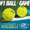 thumbnail image 6 of Franklin Sports Pickleball Paddle and Ball Set - Wooden Pickleball Rackets + Pickleballs - 2 Players - USA Pickleball (USAPA) Approved, 6 of 8
