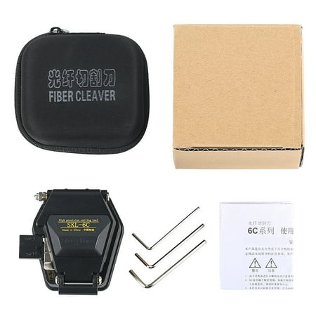 

Fiber Cleaver -6C Cable Cutting Knife FTTT Fiber Optic Knife Tools Cutter High Precision Fiber Cleavers 16 Surface Blade