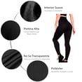 thumbnail image 5 of Leggings Termico Mujer, Negro, Cintura Alta, Unitalla, Afelpaddo, Pantalones de Yoga, Estirable, Pilates, Gimnasio, Atletismo Dahirim Store BBP, 5 of 5