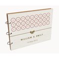 thumbnail image 7 of Darling Souvenir Personalized Engraved Laser Cut Wedding Guest Book Wooden Cover Sign-in Book Registry Guestbook Scrapbook-30, 7 of 7