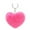 Z1-Pink1, variant on 1 Pcs Colorful Pom Poms Keychains,Fluffy Ball Keychain,Faux Fur Keyring,Valentine's Day Party Gifts,Backpack Charms Accessory for Women for Handbag Tote Bag Pendant Purse(White)