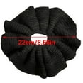 thumbnail image 3 of FENOHREFE Knit Hair Scrunchies Thick Ruffle Oversized Hair Scrunchy Elegant Hair Rope Scrunchy Women Ponytail Holder, 3 of 8