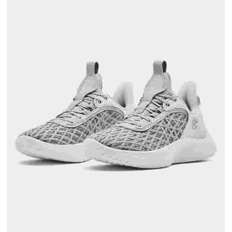 3025631 Under Armour Team Curry Basketball Shoe Unisex White