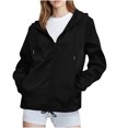 thumbnail image 2 of Soki Veste de Cyclisme Imperméable Coupe-Vent Légère pour Femmes avec Capuche, 2 of 9