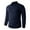 Navy, variant on Zylanna Men's Long Sleeve Polo Shirts, Slim Fit Turndown Collar Solid Spring Fall Casual Pullover Tops for Man Navy
