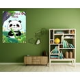 thumbnail image 4 of Panda Party Supplies, Pin the Nose on the Panda Games for Party. Panda Birthday Party Supplies, Large Poster. Panda Party Games, Elastic Blindfolds, Stickers Edge Cut for Panda Birthday Decorations, 4 of 5