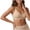 Beige, variant on Women’s Thin Adjustable Strap Deep V Smooth Seamless Wireless Bra Flat Laser Cut Edges Wire Free Invisible T-Shirt Soft Breathable Loungewear Casual Layering Underwear
