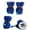 Blue, variant on Pet Shoes Dog Boots Outdoor Puppy Waterproof Shoes Adjustable Straps