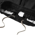 thumbnail image 5 of Men's Casual Sports Elastic Waist Drawstring Pocket Workwear Shorts, Athletic Joggers Cargo Shorts, Quick Dry Lightweight Summer Workout Shorts for Gym Running Hiking, | AKLJWH,Black S, 5 of 9