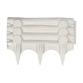 thumbnail image 2 of Plastic Garden Fence Border Panel Interlocking Modular Landscaping Picket Fence Outdoor Yard Flower Bed Vegetable Garden Edge Divider Durable Weather Resistant Easy Install Garden Decor, 2 of 6