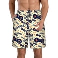 thumbnail image 1 of Sikiie Game Controller Print Men's Beach Shorts, High Elastic Quick-drying Shorts - with Drawstring and Slip Pockets, Suitable for Beach, Sports, Vacation-3X-Large, 1 of 6