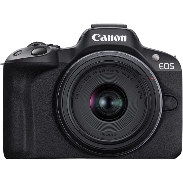 Camara Canon EOS R50 V RF-S 14-30mm F4-6.5 IS STM KIT