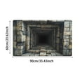 thumbnail image 3 of 3D Optical Diatomite Bath Mat Super Absorbent Floor Rug For Bathroom Entrance Living Room & Kitchen, 3 of 6