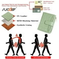 thumbnail image 4 of SUOSDEY Wallets for Women Small Leather Purse Credit Card Holder with RFID Blocking, 4 of 6