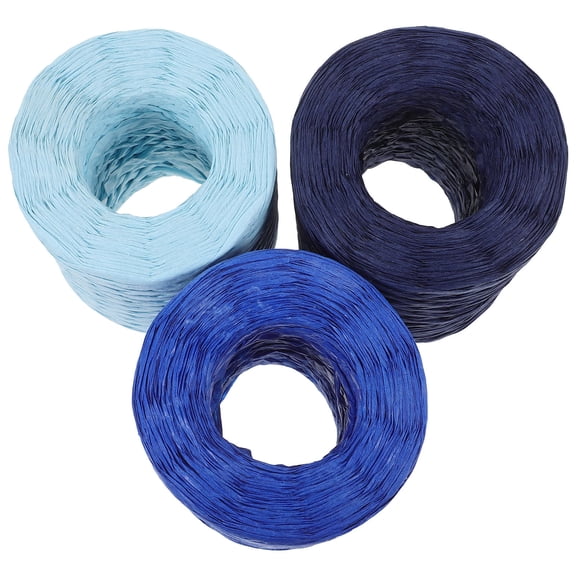 NIAIZEK Decorative Raffia Paper Rope in Multiple Colors for Wrapping and Crafts