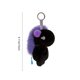 thumbnail image 3 of Llavero de Muñeca Caballo de Peluche – Juguete Suave Corto de Felpa, Ojos Bordados, Cola con Borlas, Anillo de Metal Desmontable, Encanto Decorativo de 5.1 Pulgadas para Llaves, 3 of 6