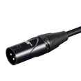 thumbnail image 3 of Cable de micr&oacute;fono XLR monopricante de 10 pies-Audio anal&oacute;gico XLR-M a XLR-F 24AWG Negro SimplyASP Tech No, 3 of 3