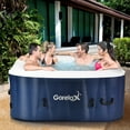 thumbnail image 4 of Costway Spa Gonflable 4 Personnes Spa Extérieur Portable Spa de Massage à Jet de Bulles, 4 of 10