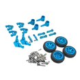 thumbnail image 2 of de dirección delantero y trasero, brazos oscilantes, Kits de actualización de neumáticos para 1:28 P929 P939 K969 K979 K989 RC Coche Azul CUTICAT Piezas de actualización de vehículos de coche RC, 2 of 6