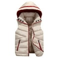 thumbnail image 1 of AAMILIFE Gilet Garçon en Coton à Capuche Sans Manches Gilet pour Enfants Veste Manteau, 1 of 3