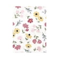 thumbnail image 3 of Hudson Baby Infant Girl Cotton Flannel Burp Cloths Bundle, Soft Painted Floral, One Size, 3 of 8