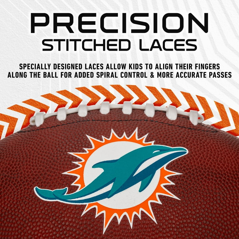 マイアミドルフィンズ ジュニアサイズ フットボール Franklin Sports NFL Miami Dolphins Football - Youth Junior Size