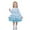 C111/Blue, variant on Afdoent Toddler Girls Dress Autumn Girls Party Dress Tiered Layered Gown For And Celebrations With Elegant Flowy 3-4 Years