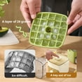 thumbnail image 2 of 2025 Portable Ice Maker for Freezer with Ice Bin Fast, Compact Countertop Design & Storage Drawer | One-Touch Operation for Home, Office, Household & Outdoor Use Makes 48 Ice Cube (White), 2 of 8