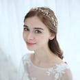 thumbnail image 2 of Hermosa diadema de de imitación de , diadema de para graduación , diadema nupcial para Yotijar diadema nupcial de la boda, 2 of 7