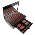 thumbnail image 1 of 180 colores, ojos faciales, de ojos, rubor en polvo, corrector, , cepillo de maquillaje, conjunto para principiantes Yinane Cosmetic Eyeshadow Palette, 1 of 8
