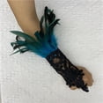thumbnail image 4 of Siminsem Women's Lace Fingerless Gloves Under $5 Single Hand Elegant Gown Accessories for Halloween Wedding Prom Party, 4 of 4