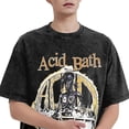 thumbnail image 5 of ACID Music BATH Music Shirts Funny Graphic Vintage T-Shirt Mens Womens Cotton Crew Neck Retro Casual Tee Tops, 5 of 6