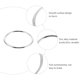 thumbnail image 4 of Cinturones de casos de equipaje 20pcs Cinturas de cintas Hebillas anillos de aleación de zinc decoraciones, 4 of 5