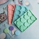 thumbnail image 1 of Gwong hogar Molde de postre antiadherente fácil demould liviano 6 cavidad cáscaras de silicona pastel de silicona gadget de cocina Gwong 21097782, 1 of 7