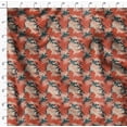 thumbnail image 2 of Soimoi Minky Orange Fabric By the Yard - 56 Inch Wide - Florals Print Fabric - Elegant and Timeless Patterns for Fashion and Home Decor Printed Fabric, 2 of 6