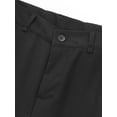 thumbnail image 6 of CHICTRY Kids Boys Straight Chino Pants with Side Pockets Solid Adjustable Waist School Uniform Pants Black 7-8, 6 of 7
