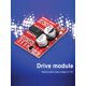 thumbnail image 5 of Módulo Controlador 2 Vías L298N Controlador Paso A Paso Doble en H Velocidad PWM, 5 of 8