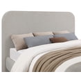 thumbnail image 5 of Wren Upholstered Eastern King Panel Bed Grey, 5 of 7