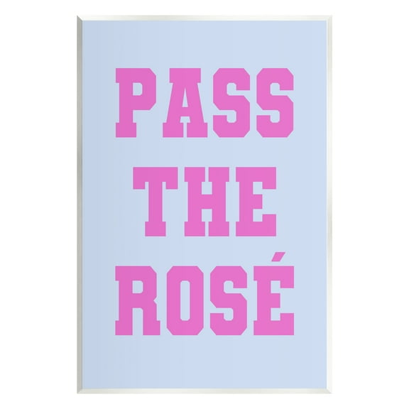 Stupell Industries Pass the Rose Phrase Inspirational Painting Unframed Art Print Wall Art, 10 x 15